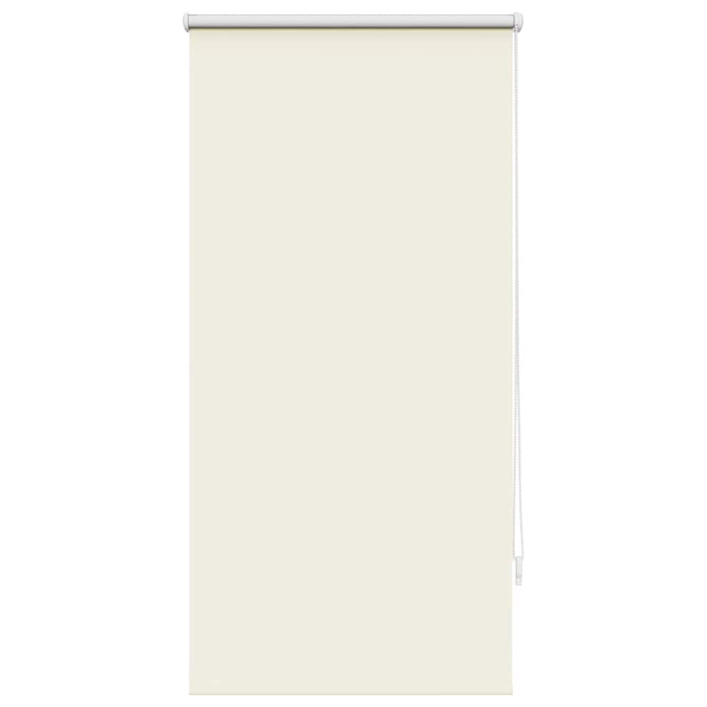 vidaXL Verdunkelungsrollo 64,4 x 120 cm, Stoffbreite 60 cm, Gebrochen Weiß