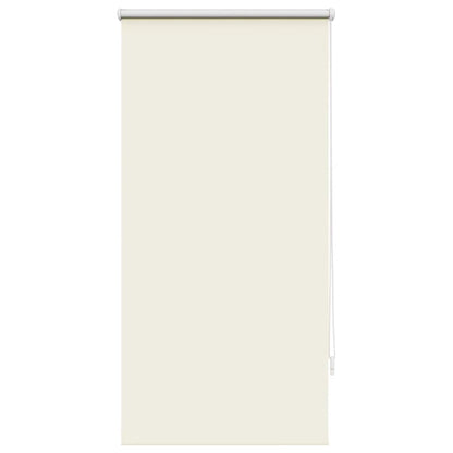 vidaXL Verdunkelungsrollo 64,4 x 120 cm, Stoffbreite 60 cm, Gebrochen Weiß