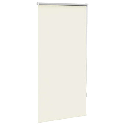 vidaXL Verdunkelungsrollo 64,4 x 120 cm, Stoffbreite 60 cm, Gebrochen Weiß