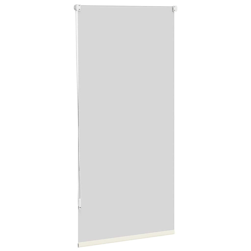 vidaXL Verdunkelungsrollo 64,4 x 120 cm, Stoffbreite 60 cm, Gebrochen Weiß