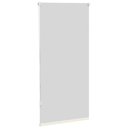vidaXL Verdunkelungsrollo 64,4 x 120 cm, Stoffbreite 60 cm, Gebrochen Weiß