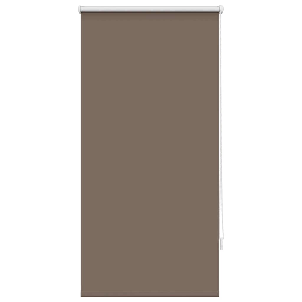 vidaXL Verdunkelungsrollo 64,4 x 120 cm, Stoffbreite 60 cm, Kaffeebraun