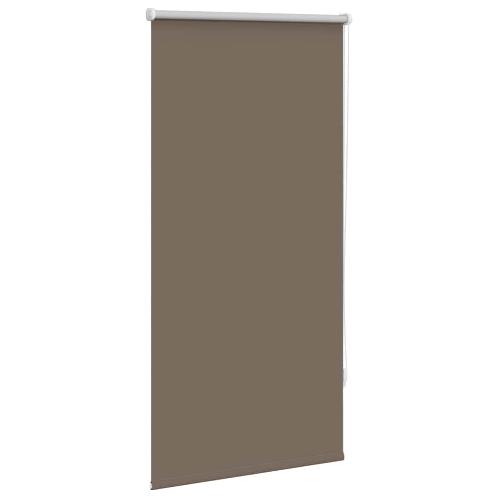 vidaXL Verdunkelungsrollo 64,4 x 120 cm, Stoffbreite 60 cm, Kaffeebraun
