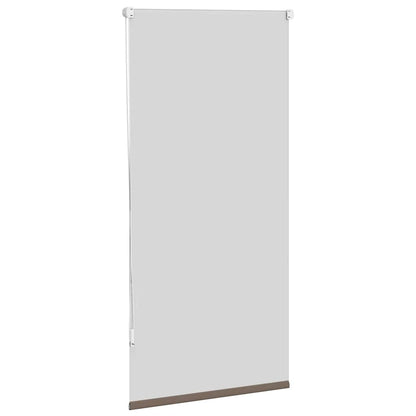 vidaXL Verdunkelungsrollo 64,4 x 120 cm, Stoffbreite 60 cm, Kaffeebraun