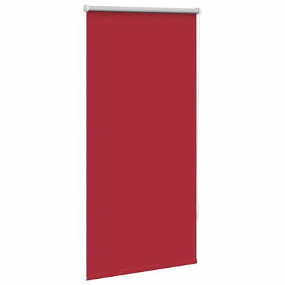 vidaXL Store occultant 64,4 x 120 cm, largeur du tissu 60 cm, Rouge
