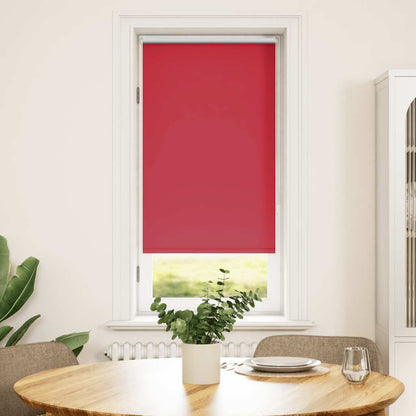 vidaXL Store occultant 64,4 x 120 cm, largeur du tissu 60 cm, Rouge