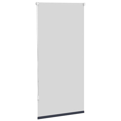 vidaXL Store occultant 64,4 x 120 cm, largeur du tissu 60 cm, bleu marine