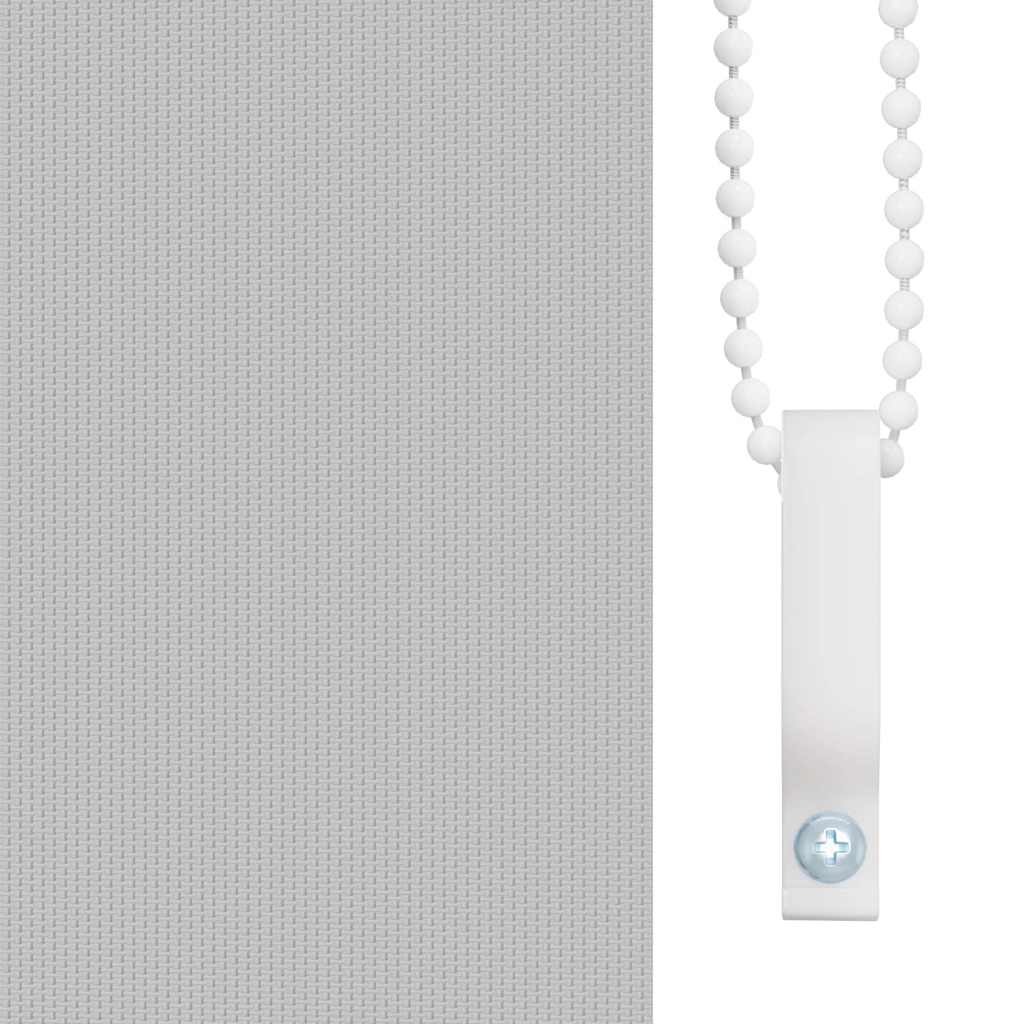 vidaXL Store occultant 64,4 x 120 cm, largeur du tissu 60 cm, gris