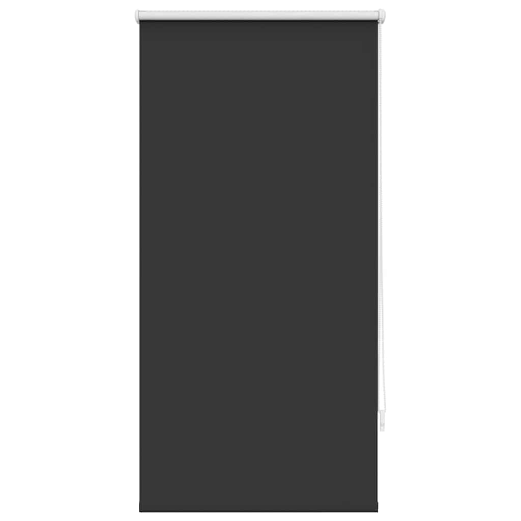 vidaXL Store occultant 64,4 x 120 cm, largeur du tissu 60 cm, noir