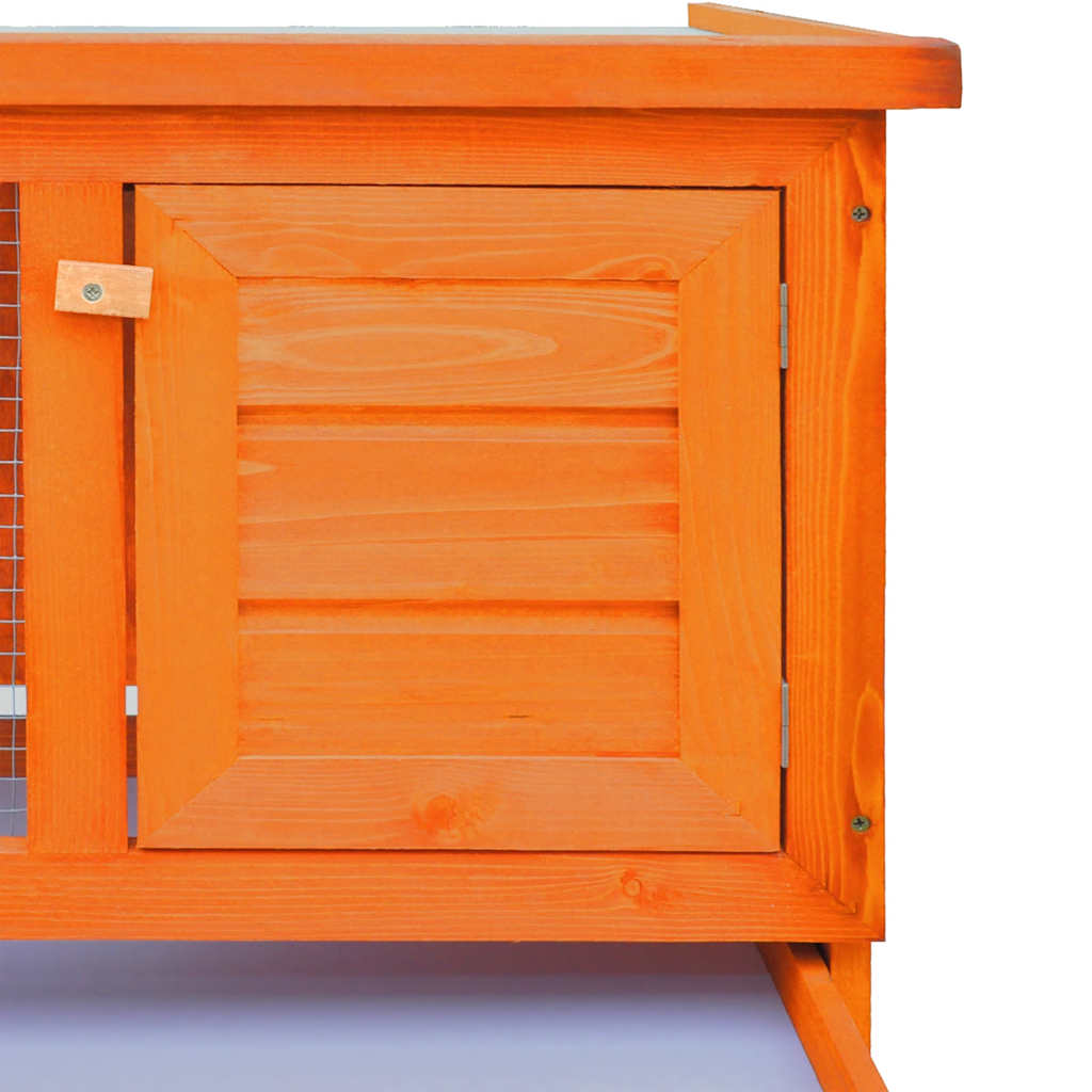Kaninchenstall Kleintierhaus Hasenstall 1 Ebene Holz