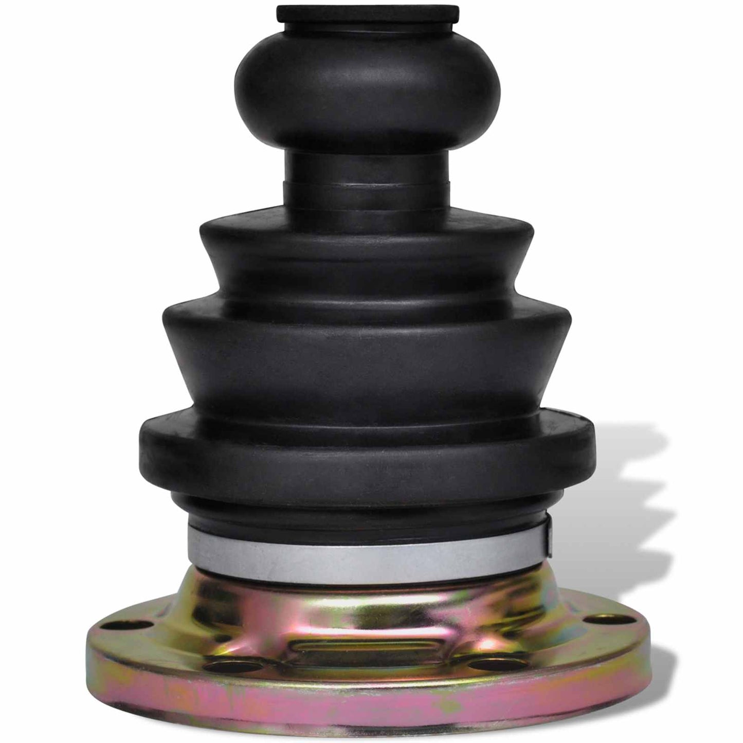 Wellen Set Schwarz Metall