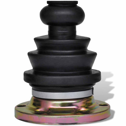 Wellen Set Schwarz Metall