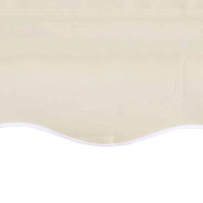 vidaXL Toile de store banne en toile écrue 4x3 m (sans cadre)