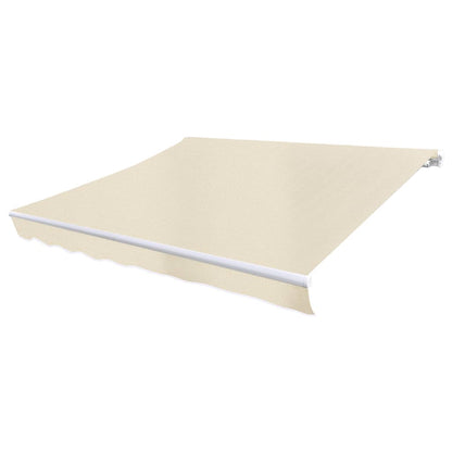 vidaXL Markisenbespannung Canvas Creme 6x3 m (ohne Rahmen)