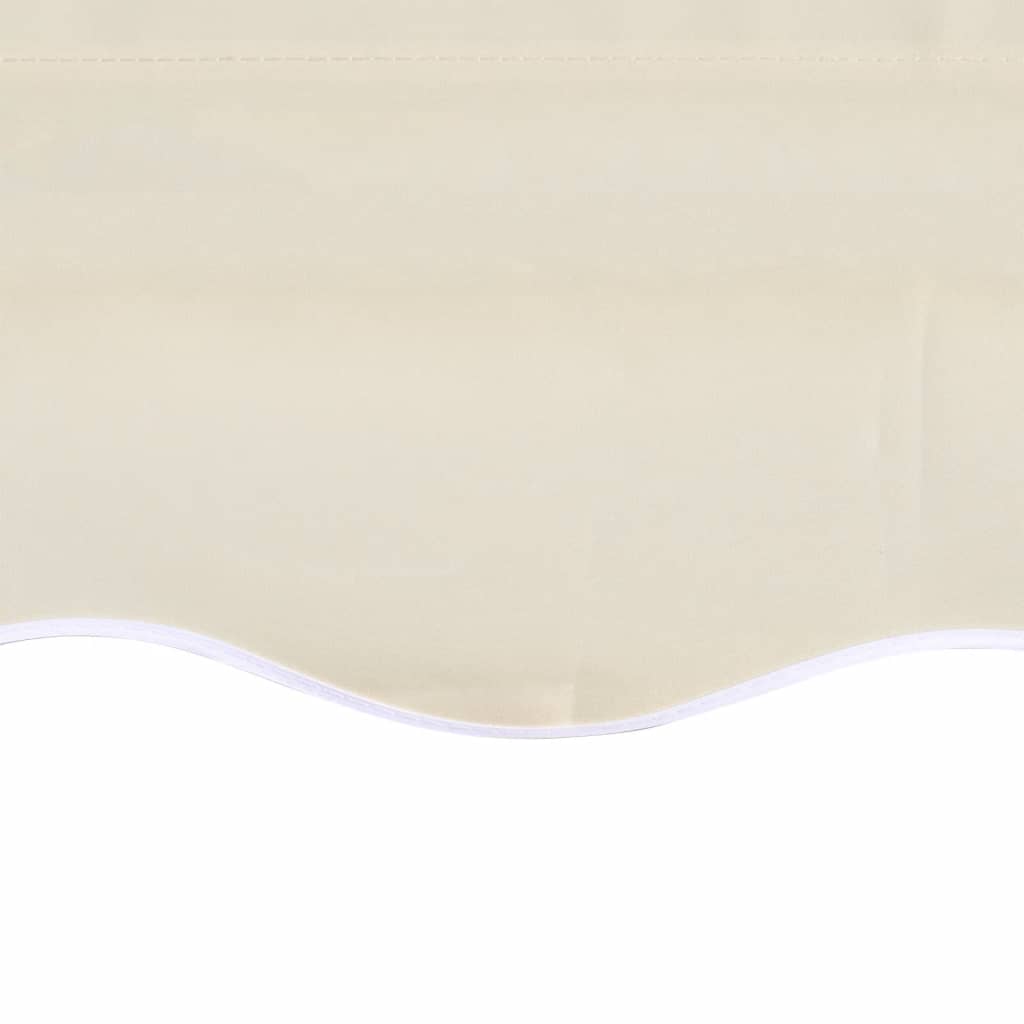 vidaXL Markisenbespannung Canvas Creme 6x3 m (ohne Rahmen)