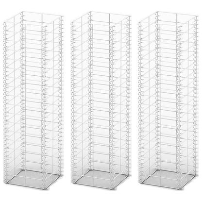 vidaXL Gabionen-Set 3-tlg. Verzinkter Draht 25×25×100 cm