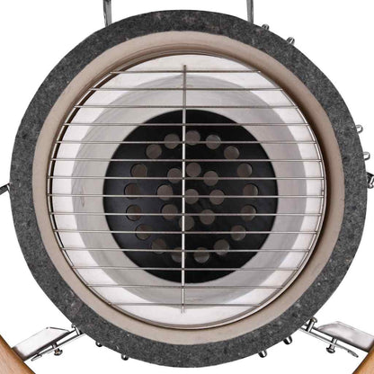Kamado Barbecue Grill Räucherofen Keramik 33 cm