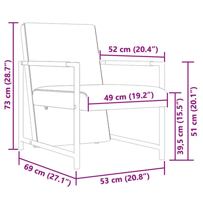 vidaXL Sessel 2 Stk. Verchromtes Gestell Weiß Kunstleder
