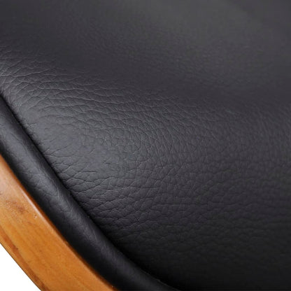 vidaXL Chaises de salle à manger 2 pcs. Bois courbé et similicuir