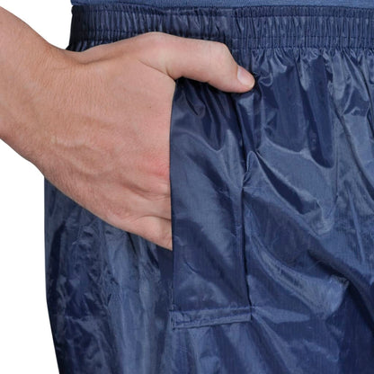 Vêtement de pluie bleu pour homme 2 pièces avec capuche taille XL