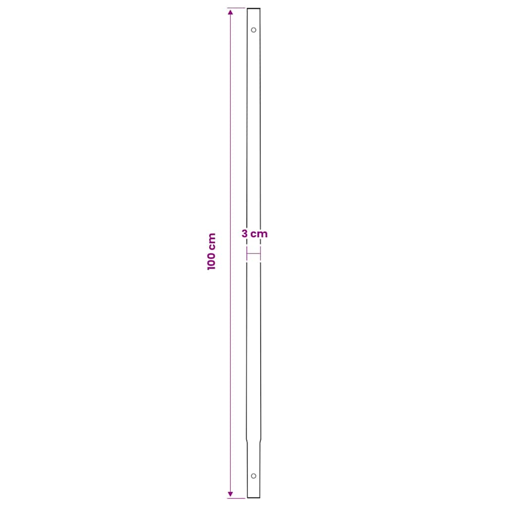 Tarière avec poignée 200 mm tube de rallonge 9 m