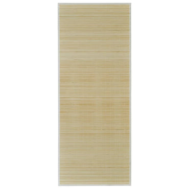 Tapis en bambou naturel Rectangulaire 80x200 cm