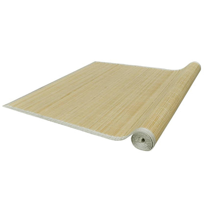 Tapis Bambou Naturel Rectangulaire 120x180 cm