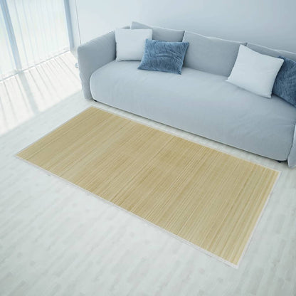 Tapis Bambou Naturel Rectangulaire 120x180 cm