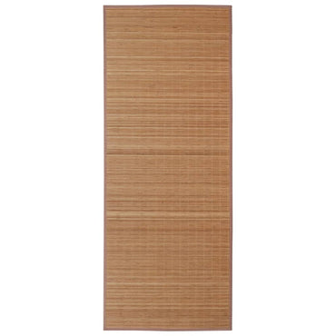 Tapis bambou marron rectangulaire 120x180 cm