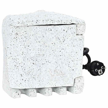 Gartensteckdosen mit Zeitschaltuhr Stein-Optik