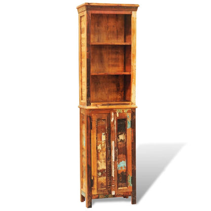 vidaXL Bücherregal Altholz Massivholz Vintage