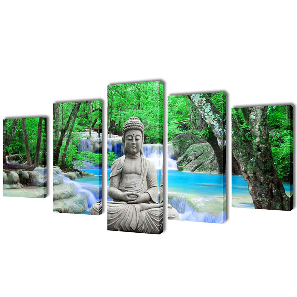 Images Décoration Set Bouddha 200 x 100 cm
