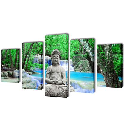Images Décoration Set Bouddha 200 x 100 cm