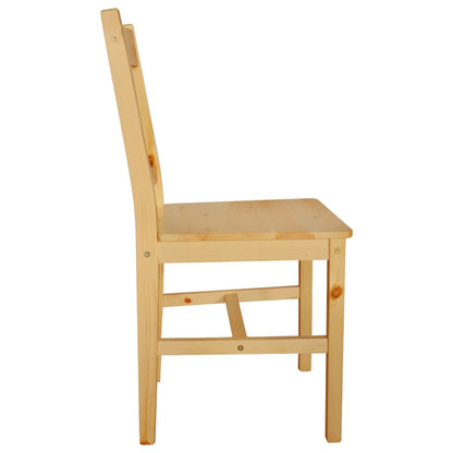 vidaXL Esszimmerstühle 2 Stk. Kiefernholz