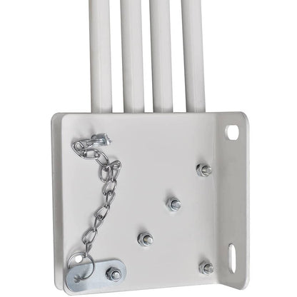 Faltbarer Balkonfächer Terracotta-Rot 210×210 cm