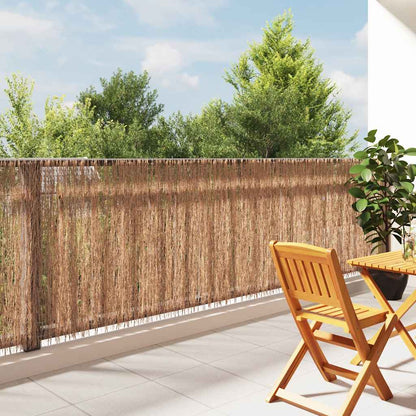 vidaXL Clôture en bruyère 400×100 cm