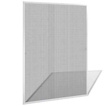 Insektengitter für Fenster 120 x 140 cm weiß