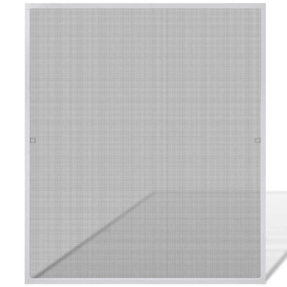 Insektengitter für Fenster 120 x 140 cm weiß