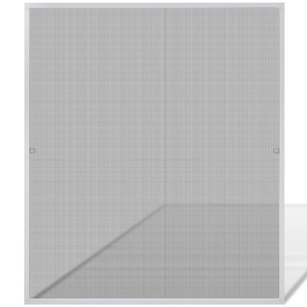 Insektengitter für Fenster 130 x 150 cm weiß