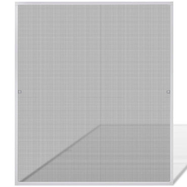 Insektengitter für Fenster 130 x 150 cm weiß