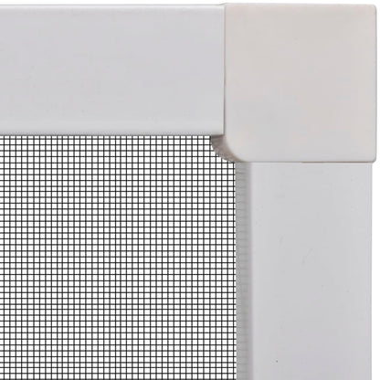 Insektengitter für Fenster 130 x 150 cm weiß