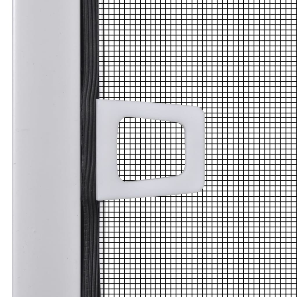 Insektengitter für Fenster 130 x 150 cm weiß