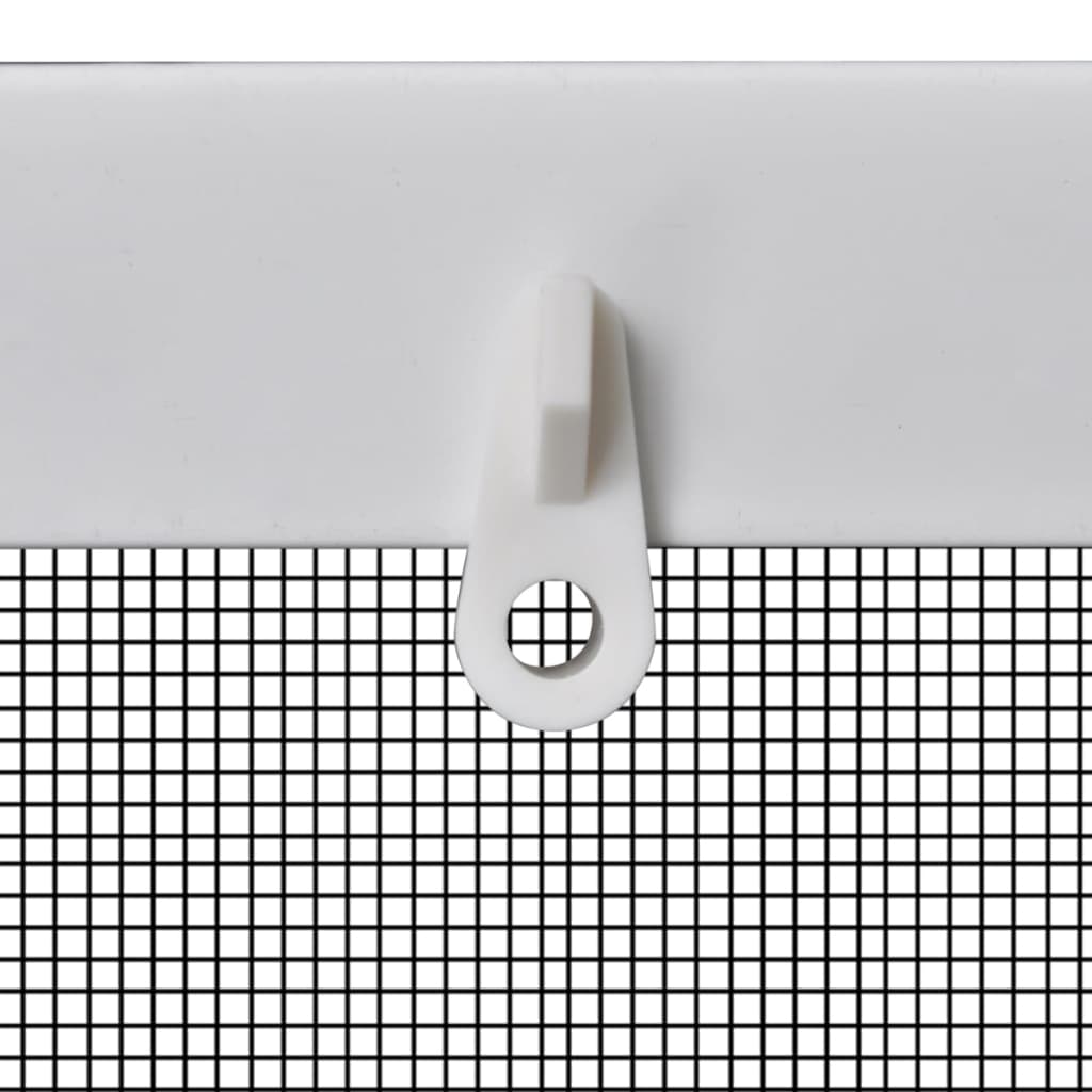 Insektengitter für Fenster 130 x 150 cm weiß