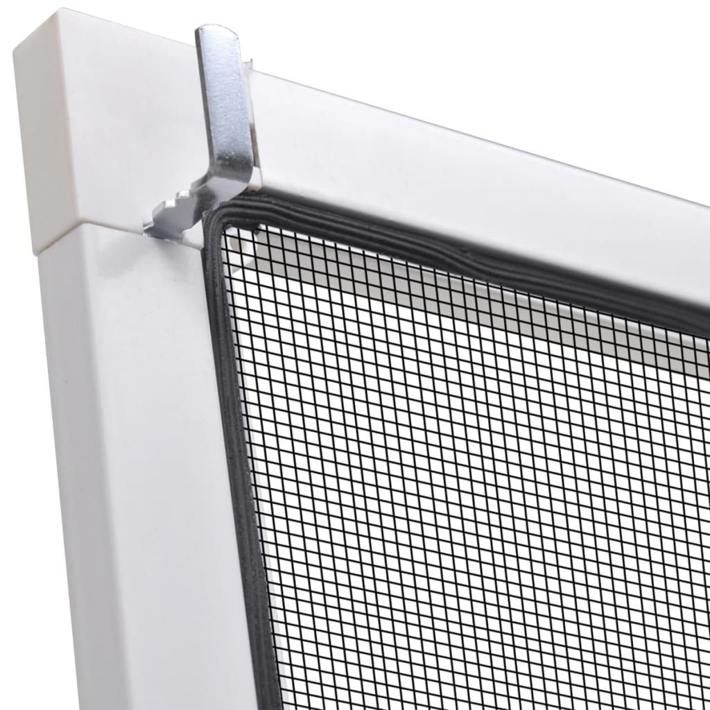 Insektengitter für Fenster 130 x 150 cm weiß