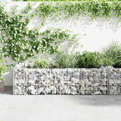 vidaXL Jardinière Gabion 180×90×50 cm