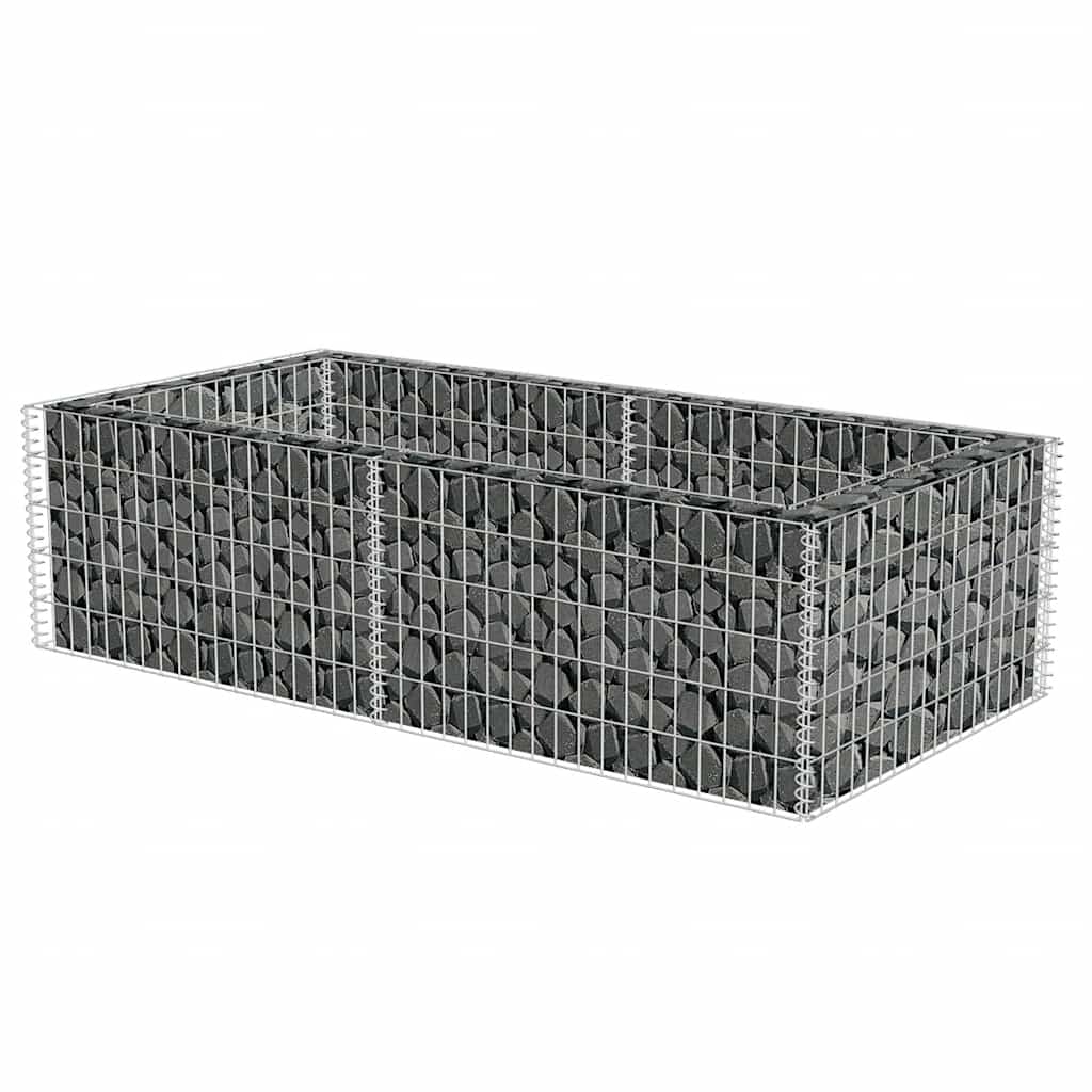 vidaXL Jardinière Gabion 180×90×50 cm