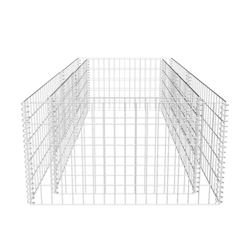 vidaXL Jardinière Gabion 180×90×50 cm