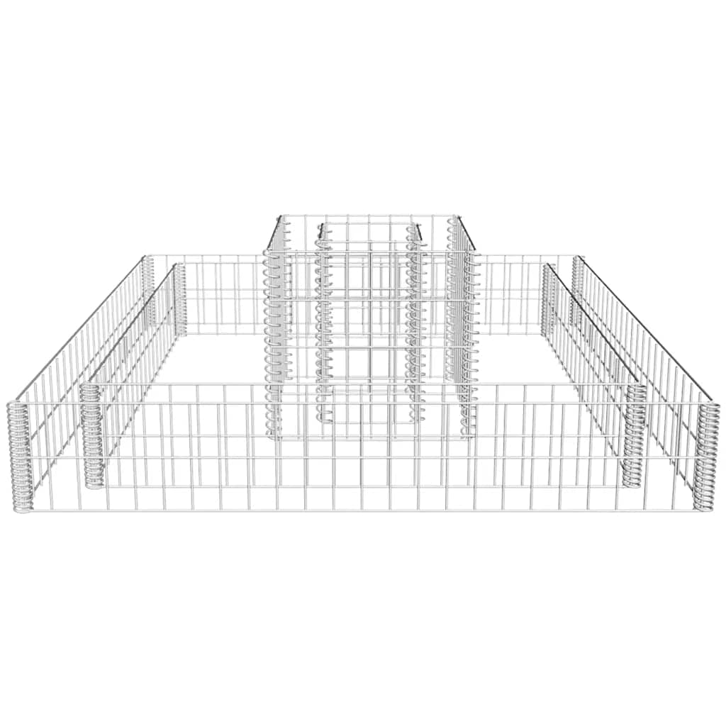 Gabionen-Pflanzkübel Verzinkter Draht
