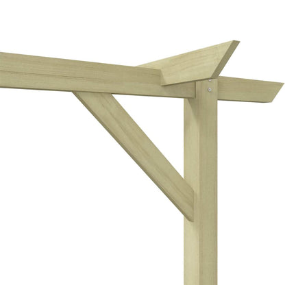 Gartenpergola 410x40x203 cm Holz