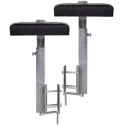 vidaXL Bootstrailer-Stützen Vollgummi 2er-Set 63 - 88 cm